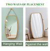 Bamboo Frame Wall Mirror