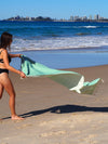 BEACH COTTON TOWEL - MINT