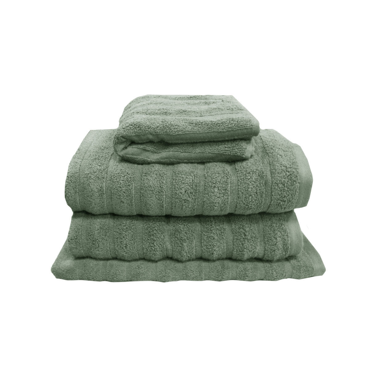 Cotton Bath Towel Set - Avocado
